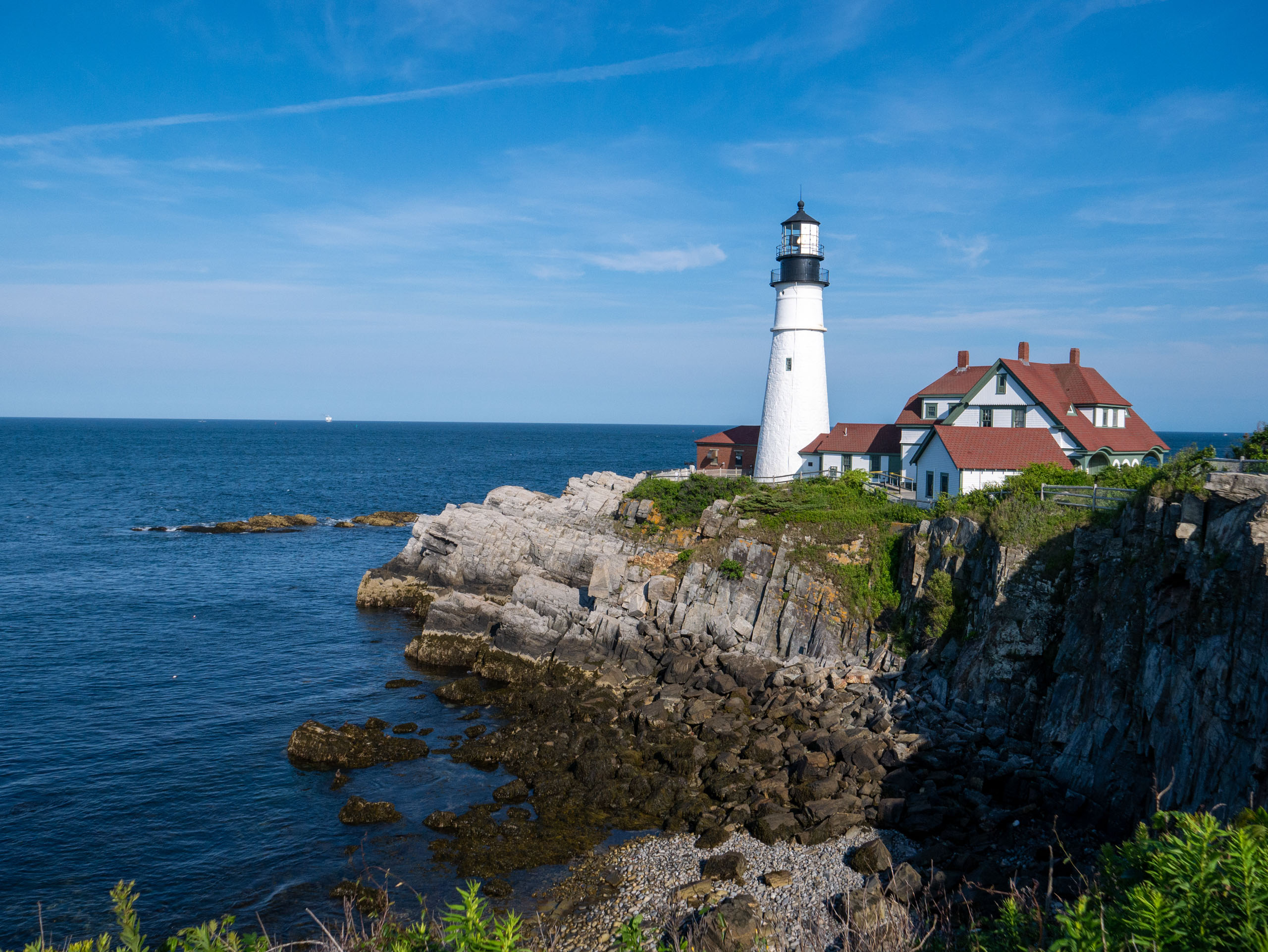 Portland, Maine Lighthouses.